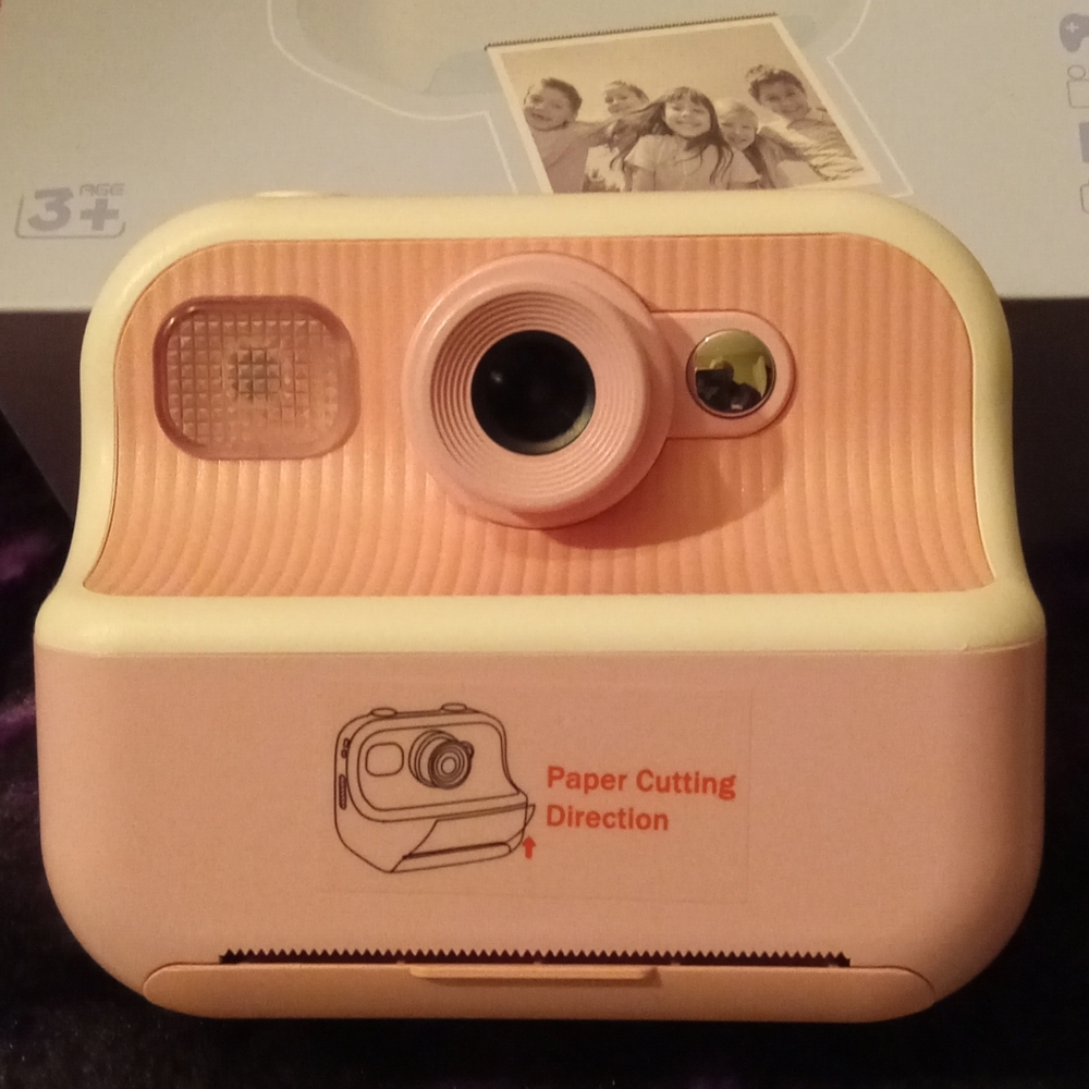 Pink Digital And Instant Print Camera for Kids NIB
